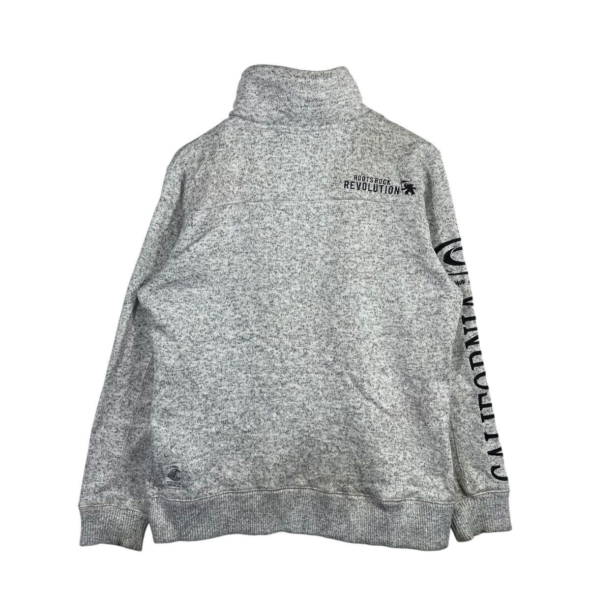 Gotcha GOTCHA International Grey Full Zip Sweatshirt Jacket Size L Size US L / EU 52-54 / 3 - 4 Thumbnail