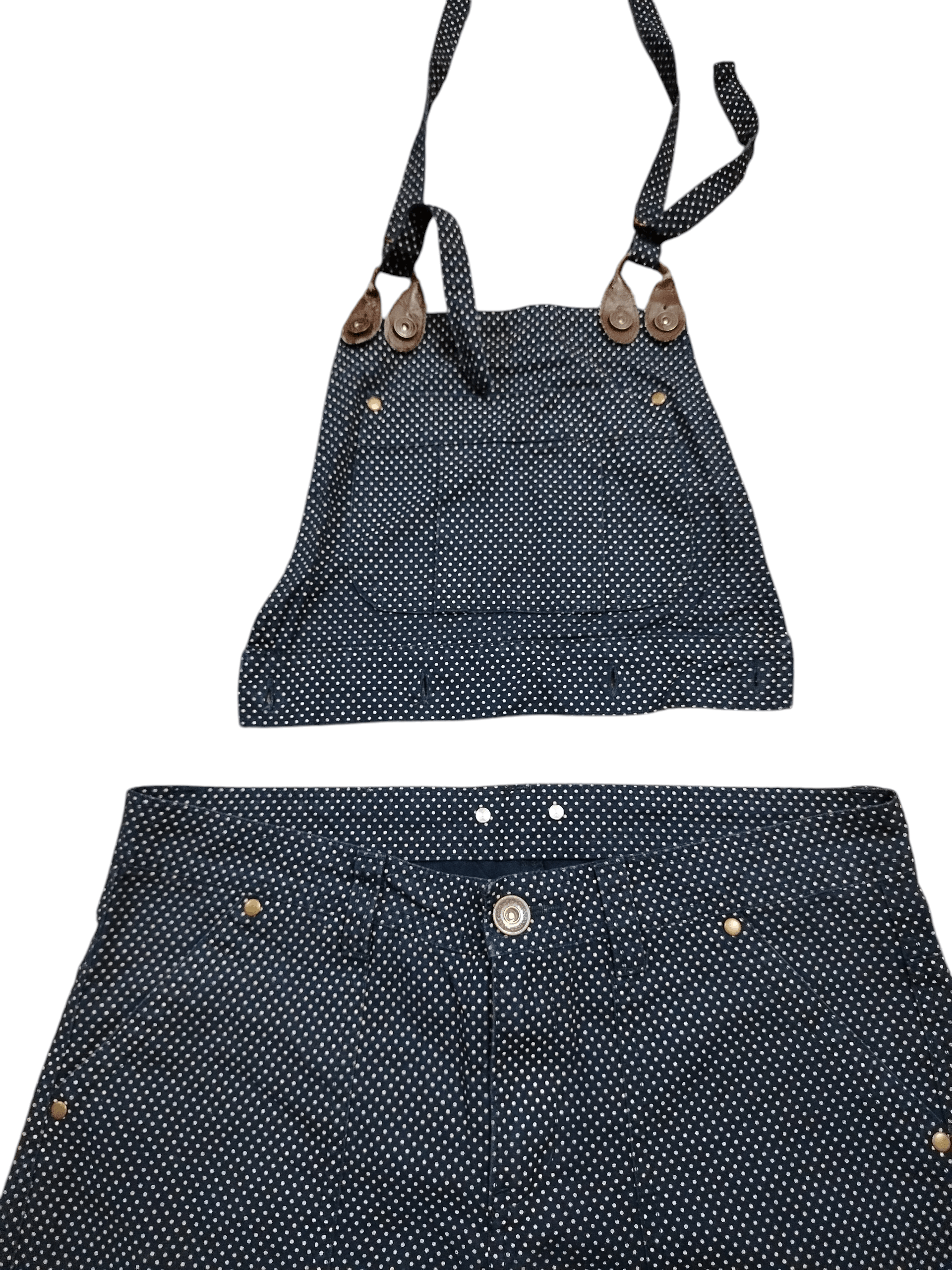 Grailed Raw Edge polkadot overall Size 34" / US 12 / IT 48 - 3 Thumbnail