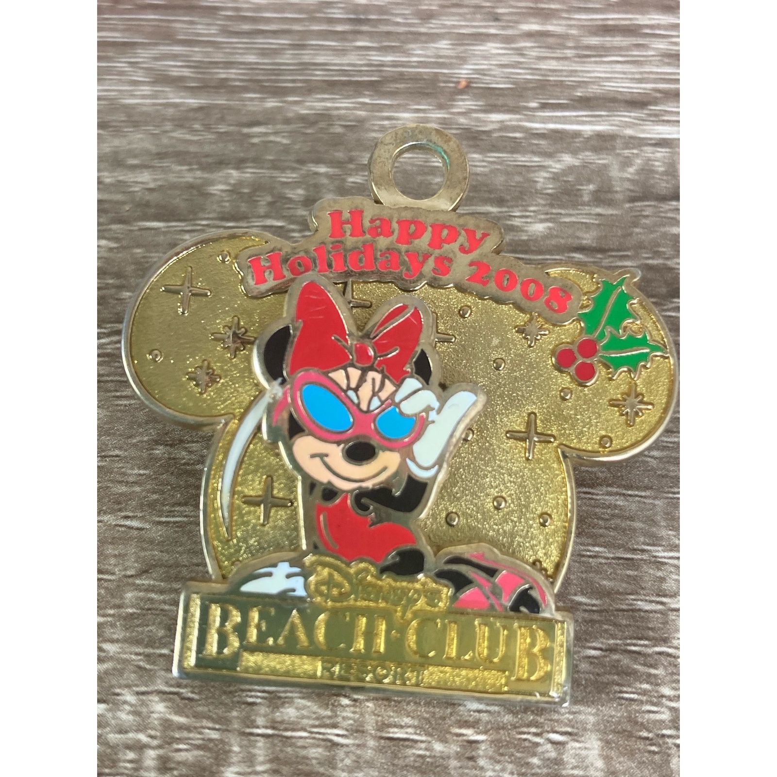 Disney Disney World Vintage Lanyard 2000 with Beach Club Pin Mickey Size ONE SIZE - 2 Thumbnail