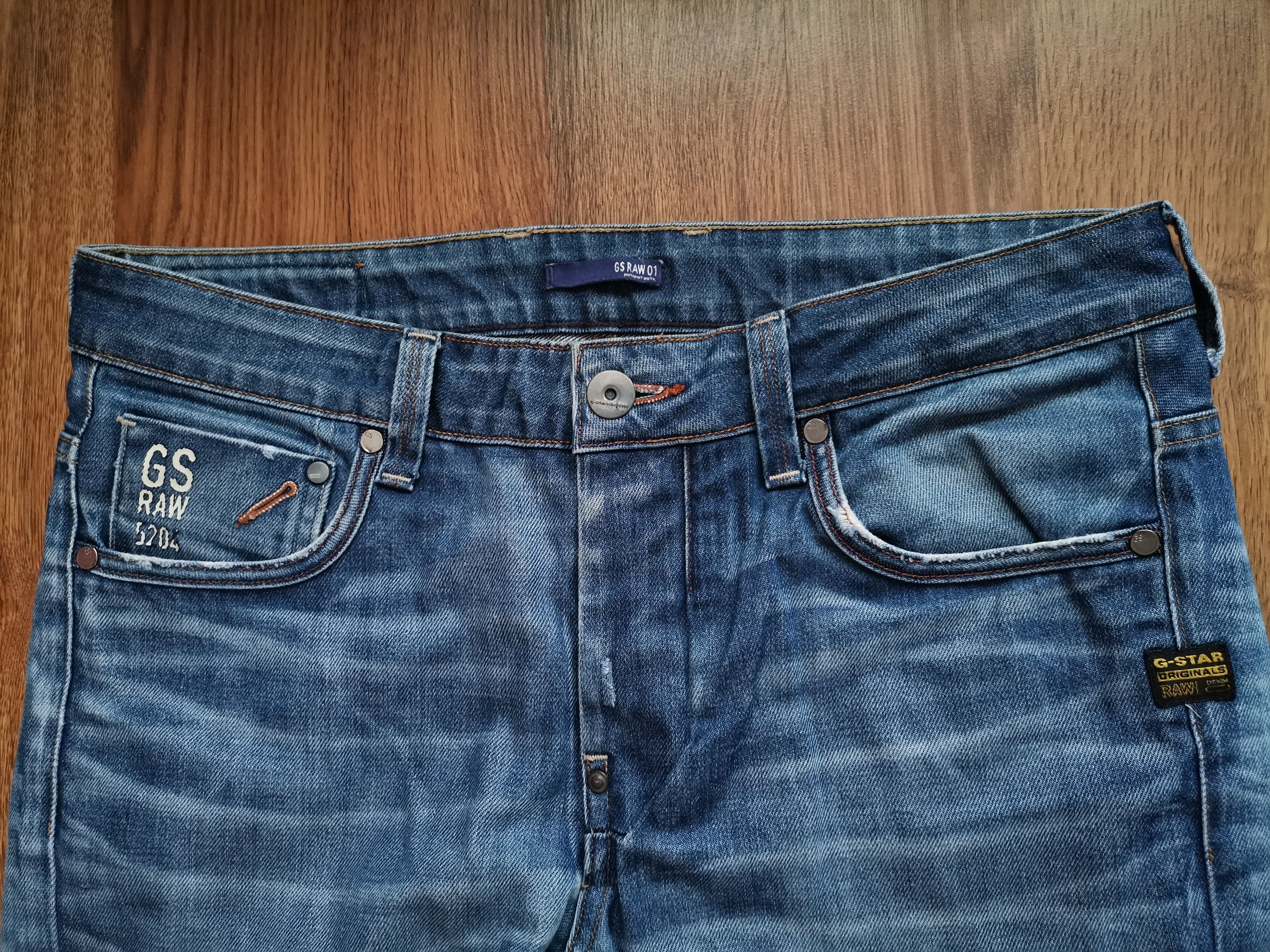 G-Star G-Star Raw Jeans Size US 33 - 4 Thumbnail