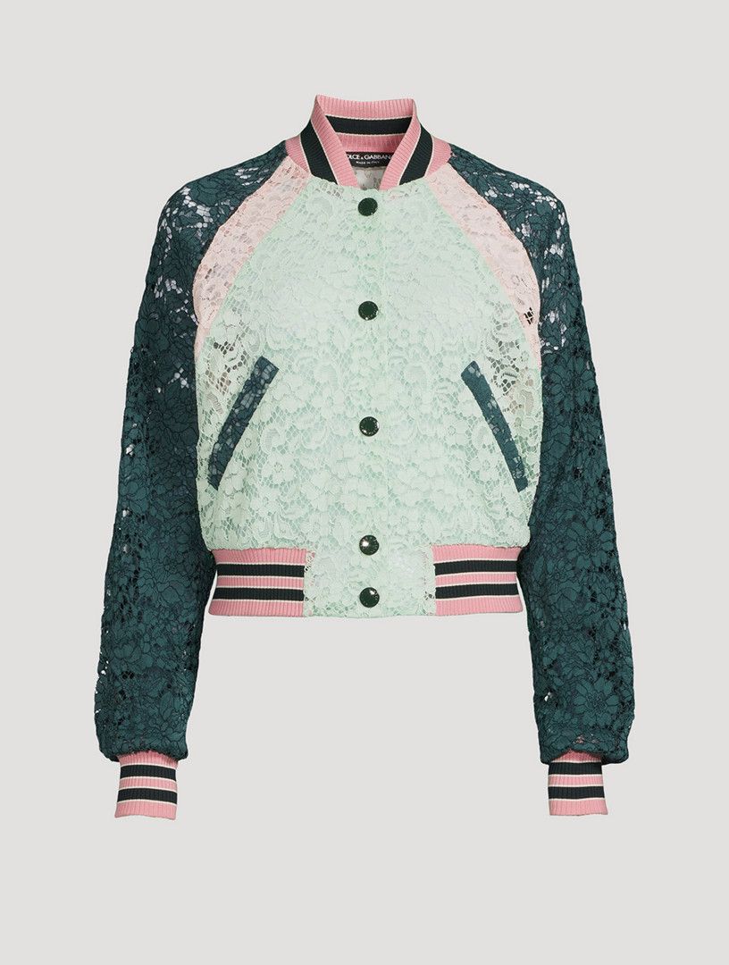 Dolce & Gabbana o1y0825 Bomber Jacket in Multicolor Size M / US 6-8 / IT 42-44 - 1 Thumbnail