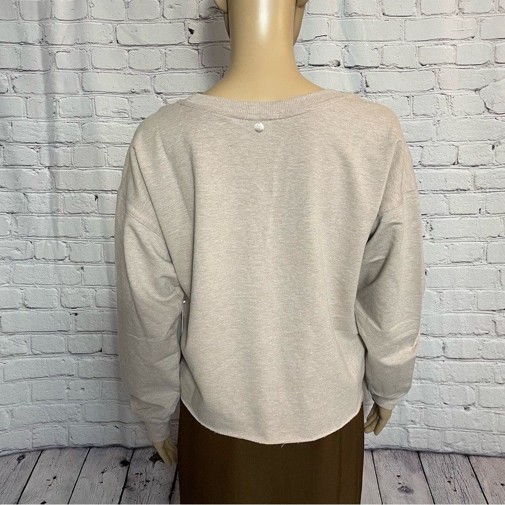 Other NWT New Harmony Balance Organic Cotton Beige Sweatshirt Siz Size L / US 10 / IT 46 - 5 Thumbnail