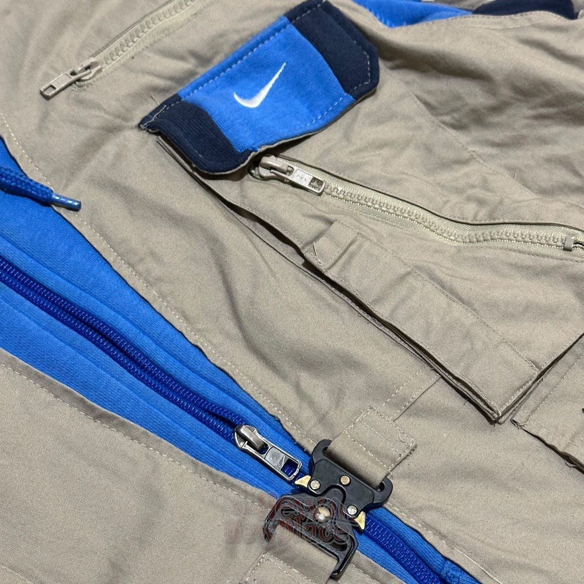 Nike Nike Blue 2Tone Vest edition “Mills” 593 Reworked Hoodie Size US XL / EU 56 / 4 - 6 Thumbnail