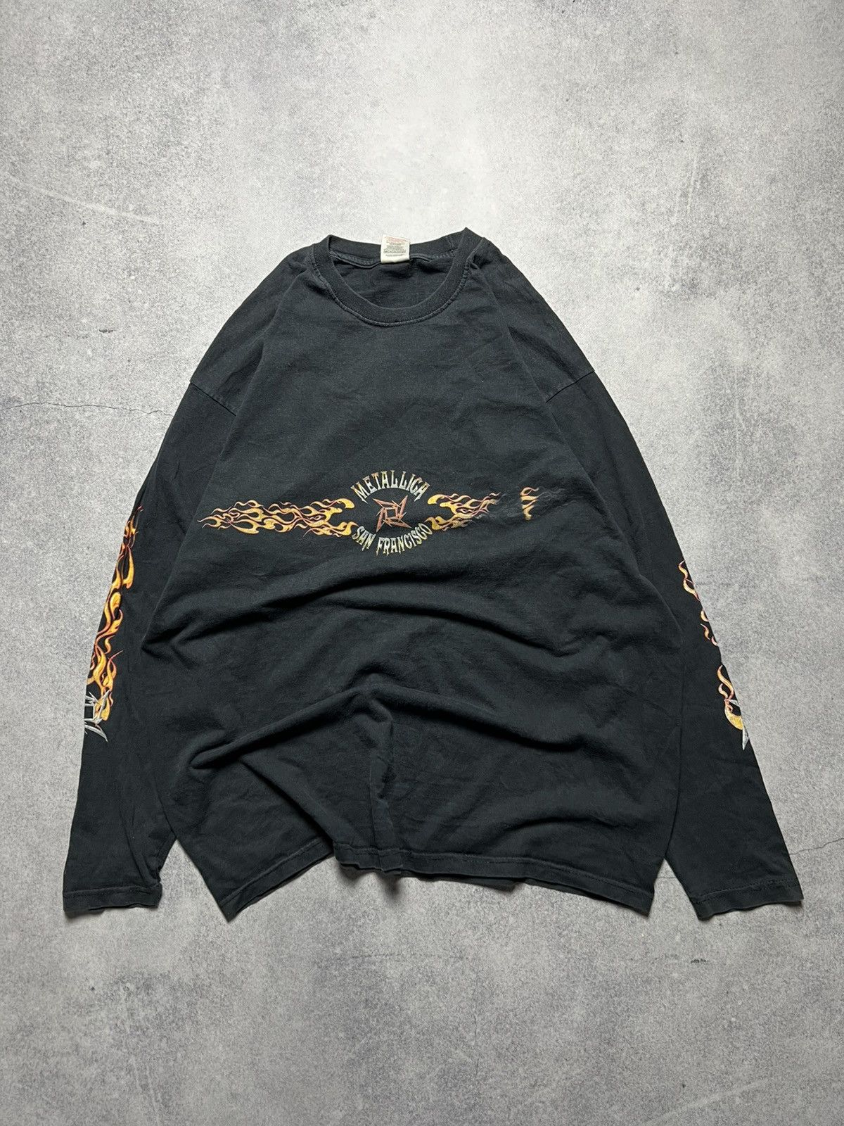 00s y2k long shirts 00s archive fuga long sleeve t-shirt y2k