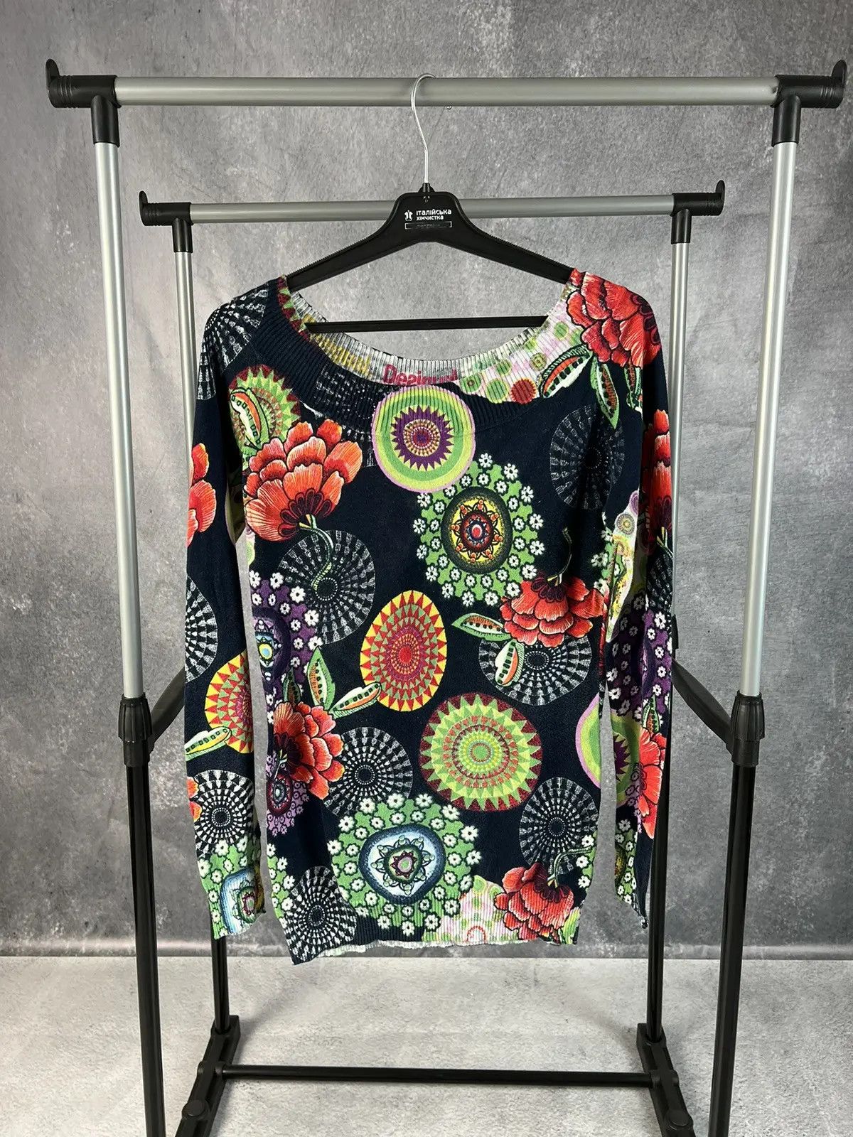 Desigual Desigual vmns multicolour jumper Size L / US 10 / IT 46 - 1 Thumbnail