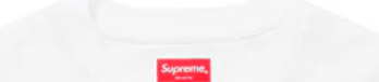 Supreme -SUPREME White Long Sleeve Light Blue Stacked Logo Medium Size US M / EU 48-50 / 2 - 3 Thumbnail
