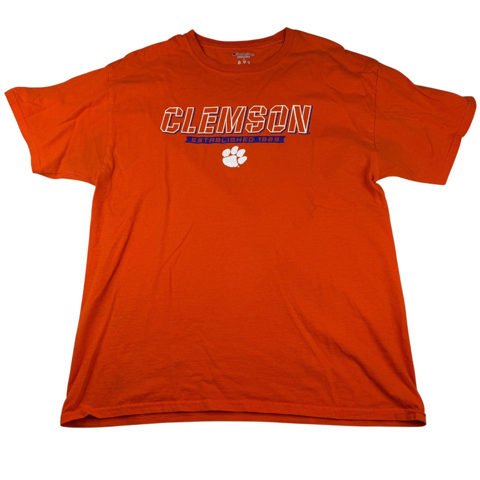 Champion Champion Authentic Clemson Tigers T-Shirt Size L Size US L / EU 52-54 / 3 - 1 Thumbnail