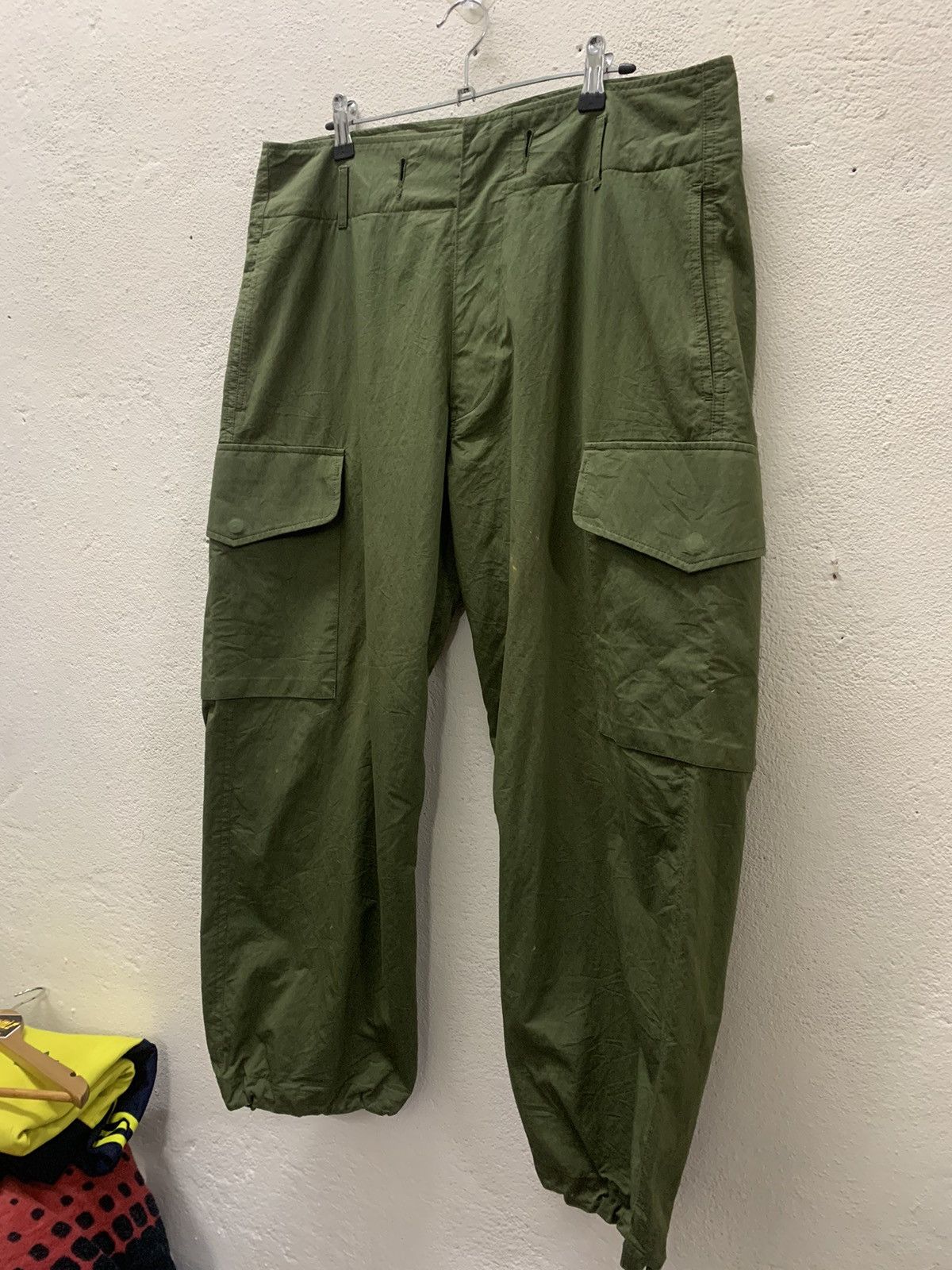 Japanese Brand × Woolrich Woolen Mills Cargo Pants Cotton Nylon Like Military Pants Size US 35 - 2 Thumbnail