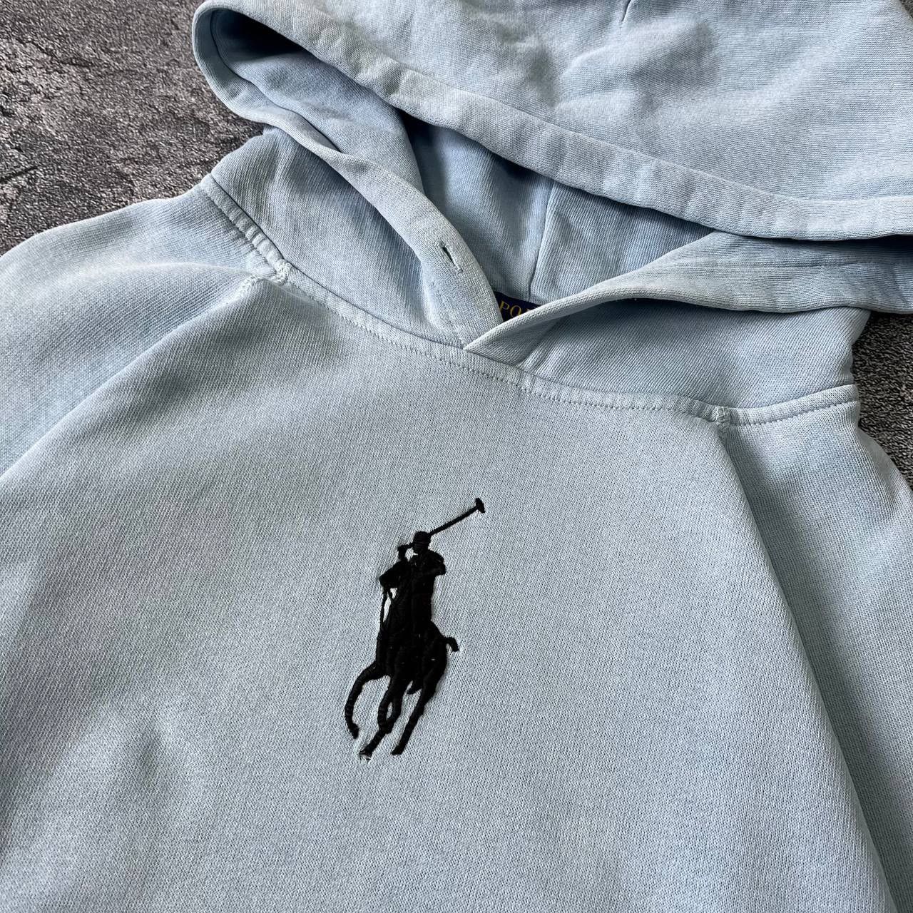 Polo Ralph Lauren × Vintage Vintage Y2K Big Pony Hoodie Size M / US 6-8 / IT 42-44 - 6 Thumbnail