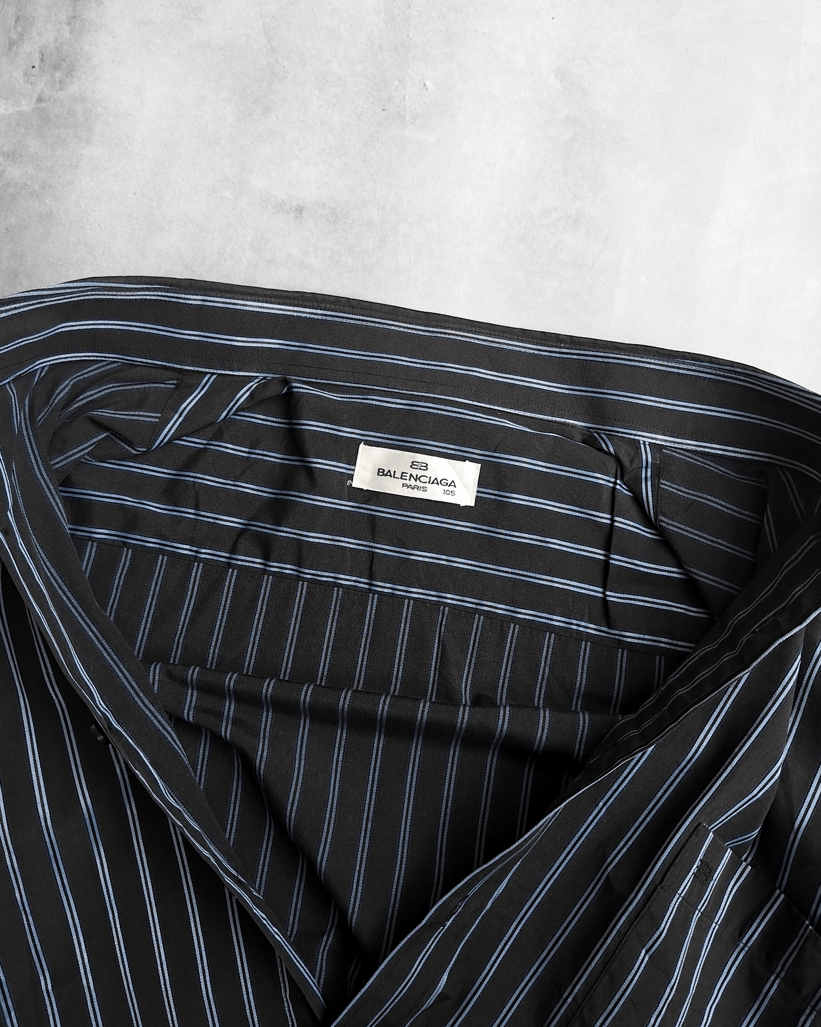 Vintage Vintage Balenciaga Shirt Size US XL / EU 56 / 4 - 7 Thumbnail