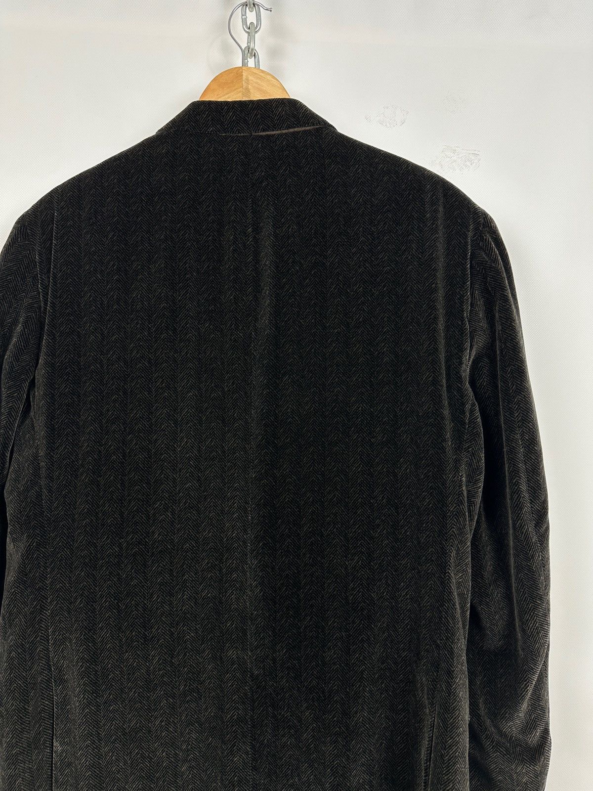 Caruso Raffaele Caruso Sartoria Parma Herringbone Handmade Blazer Size US L / EU 52-54 / 3 - 17 Thumbnail