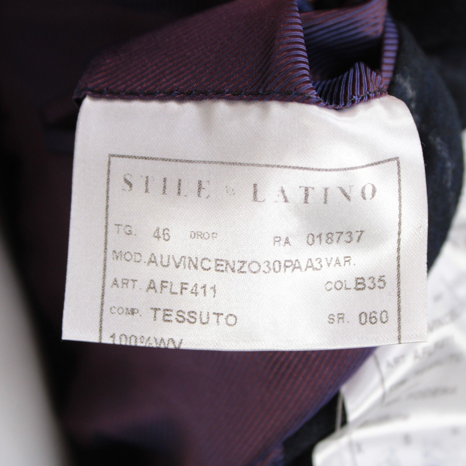 Other Stile Latino Suit Size US 36 Regular in Blue Size 36R - 9 Thumbnail
