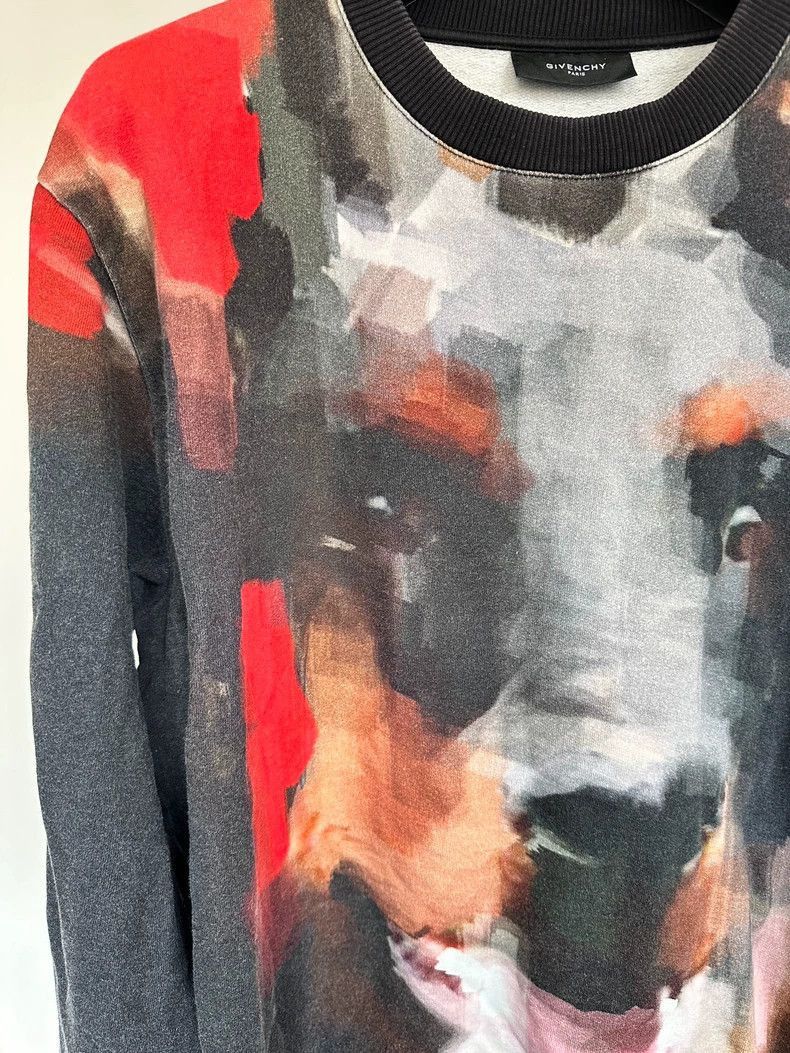 Givenchy Givenchy Givenchy Oversized Dog Print Sweatshirt -2507 Size US L / EU 52-54 / 3 - 4 Thumbnail