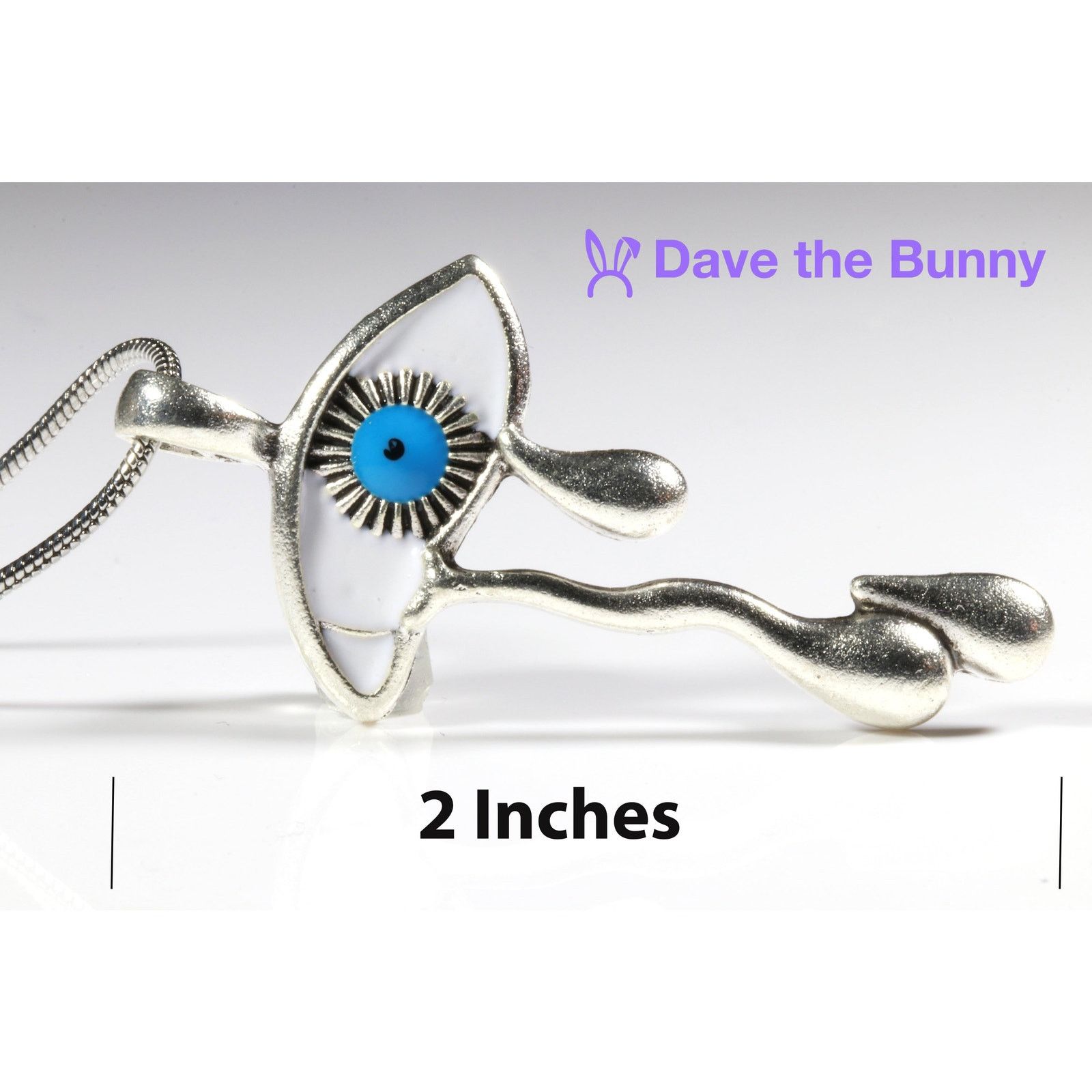 & Other Stories Evil Eye Pendant with Tears Necklace Pendant Size ONE SIZE - 2 Thumbnail