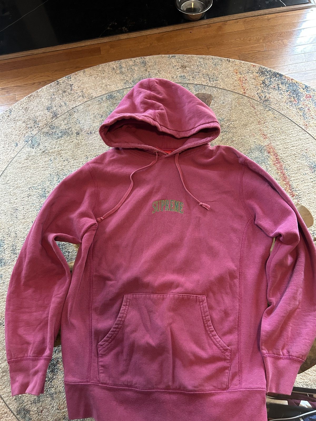 Supreme Supreme Pink hoodie Size US L / EU 52-54 / 3 - 1 Thumbnail