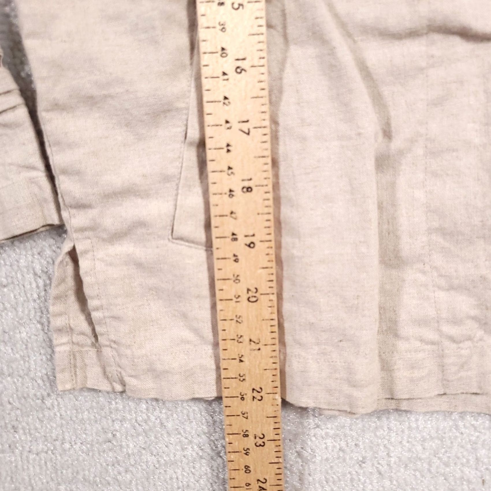Liz Claiborne Liz Claiborne Blazer Cardigan Shirt Women's Medium 8/10 Linen Button Front RUSS Size M / US 6-8 / IT 42-44 - 7 Thumbnail