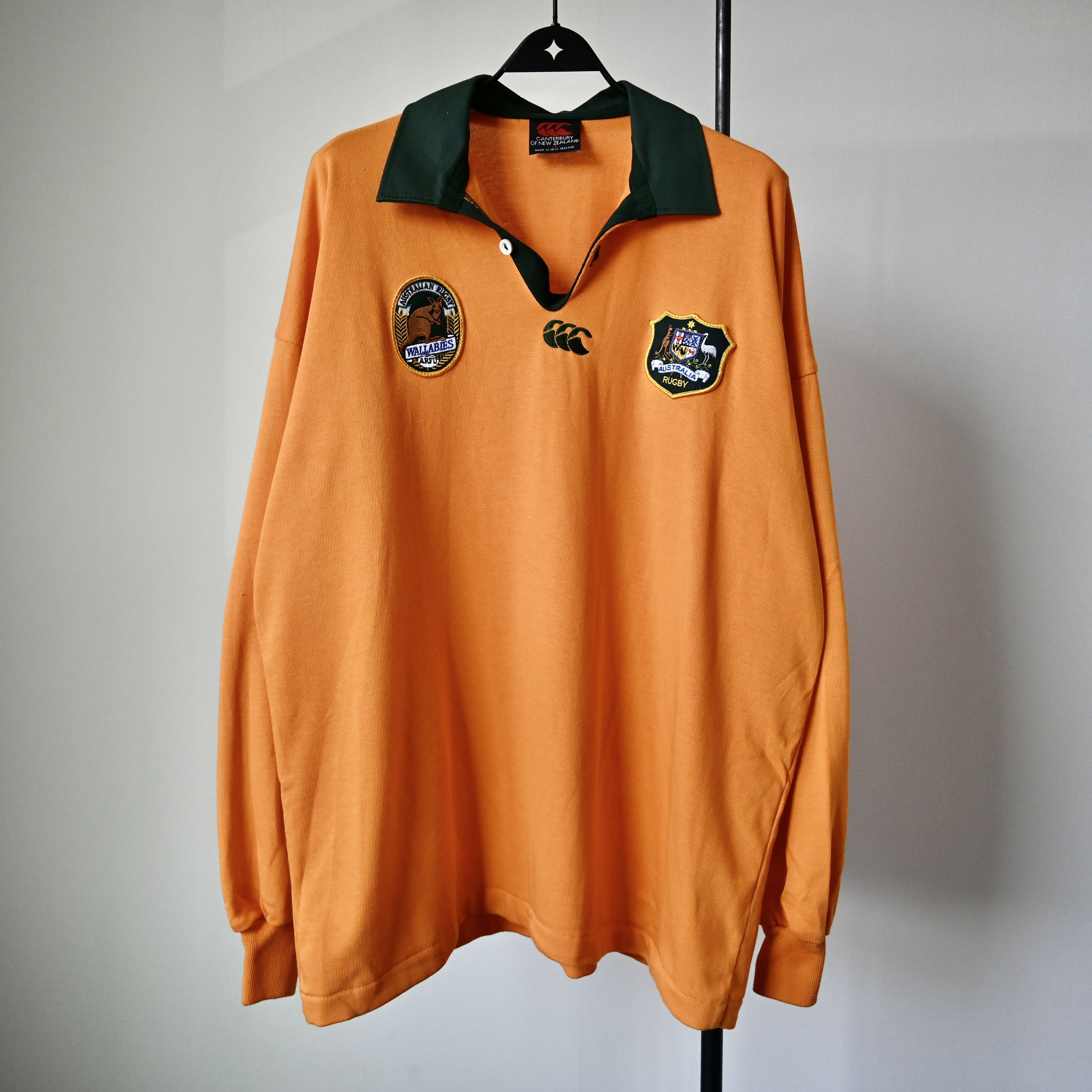 Canterbury of New Zealand UNUSED, VTG 1990s Canterbury Australia Wallabies rugby shirt Size US XL / EU 56 / 4 - 1 Thumbnail
