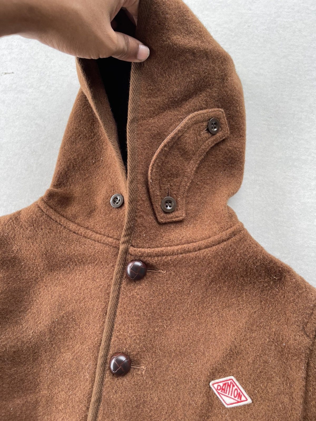 Danton × Japanese Brand 🔥 DANTON JAPAN MEN'S WOOL BUTTON JACKET Size US M / EU 48-50 / 2 - 10 Thumbnail