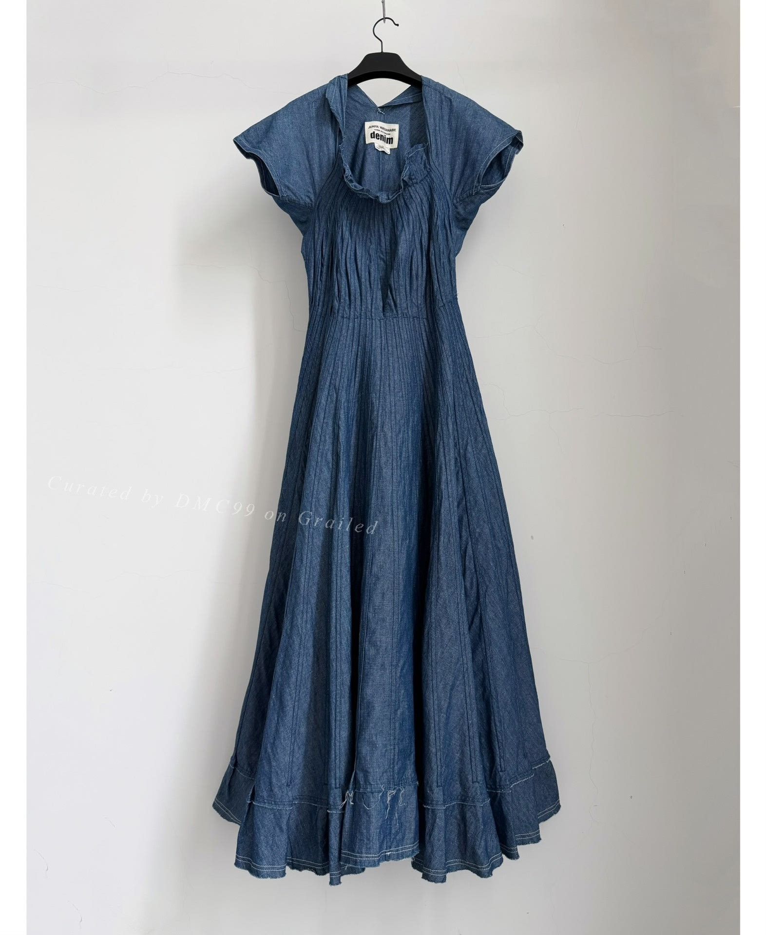 Junya Watanabe Junya Watanabe 2002 Reissue Denim Dress Size S / US 4 / IT 40 - 1 Thumbnail
