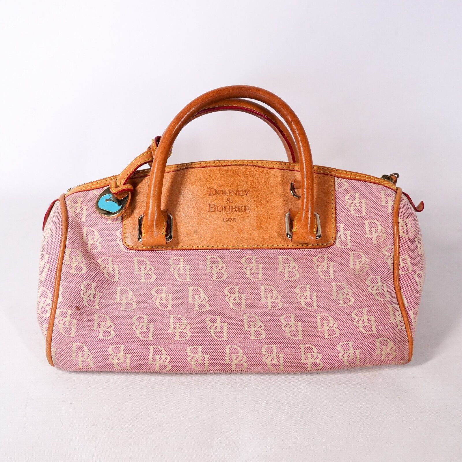 Dooney & Bourke Dooney & Bourke Handbag Purse Clutch Canvas Satchel Bag Size ONE SIZE - 1 Thumbnail