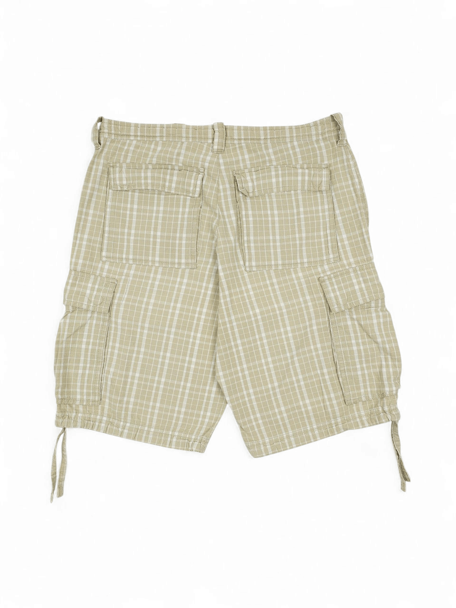 Nike ACG 💎 Vintage Nike Travis Scott Beige Cargo Relaxed Shorts Y2K Size US 34 / EU 50 - 4 Thumbnail
