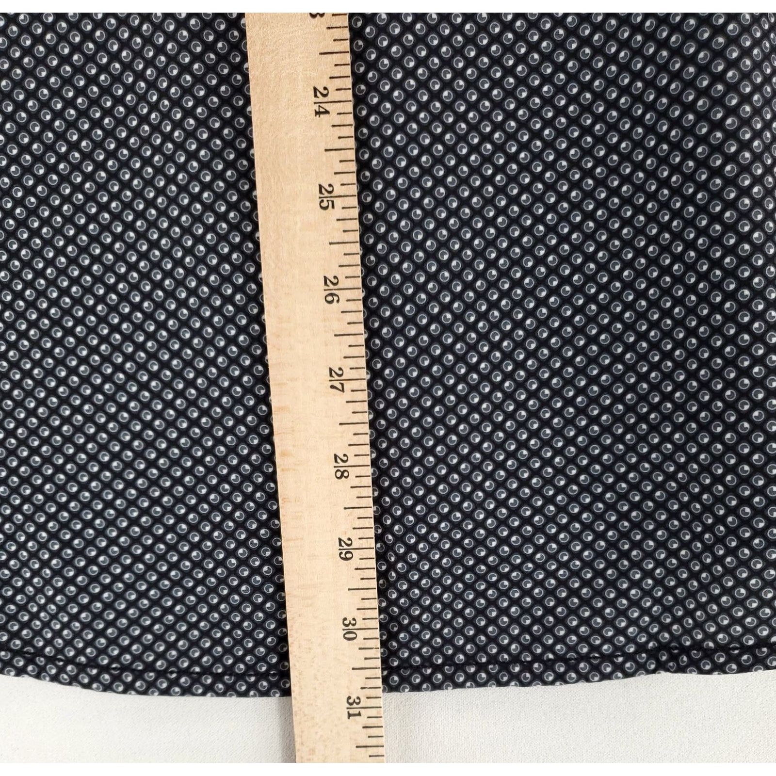 Vintage 7 Diamonds Button Down Short Sleeve Shirt Geometric Black Mens M 4 Way Stretch Shirt Size US M / EU 48-50 / 2 - 6 Thumbnail