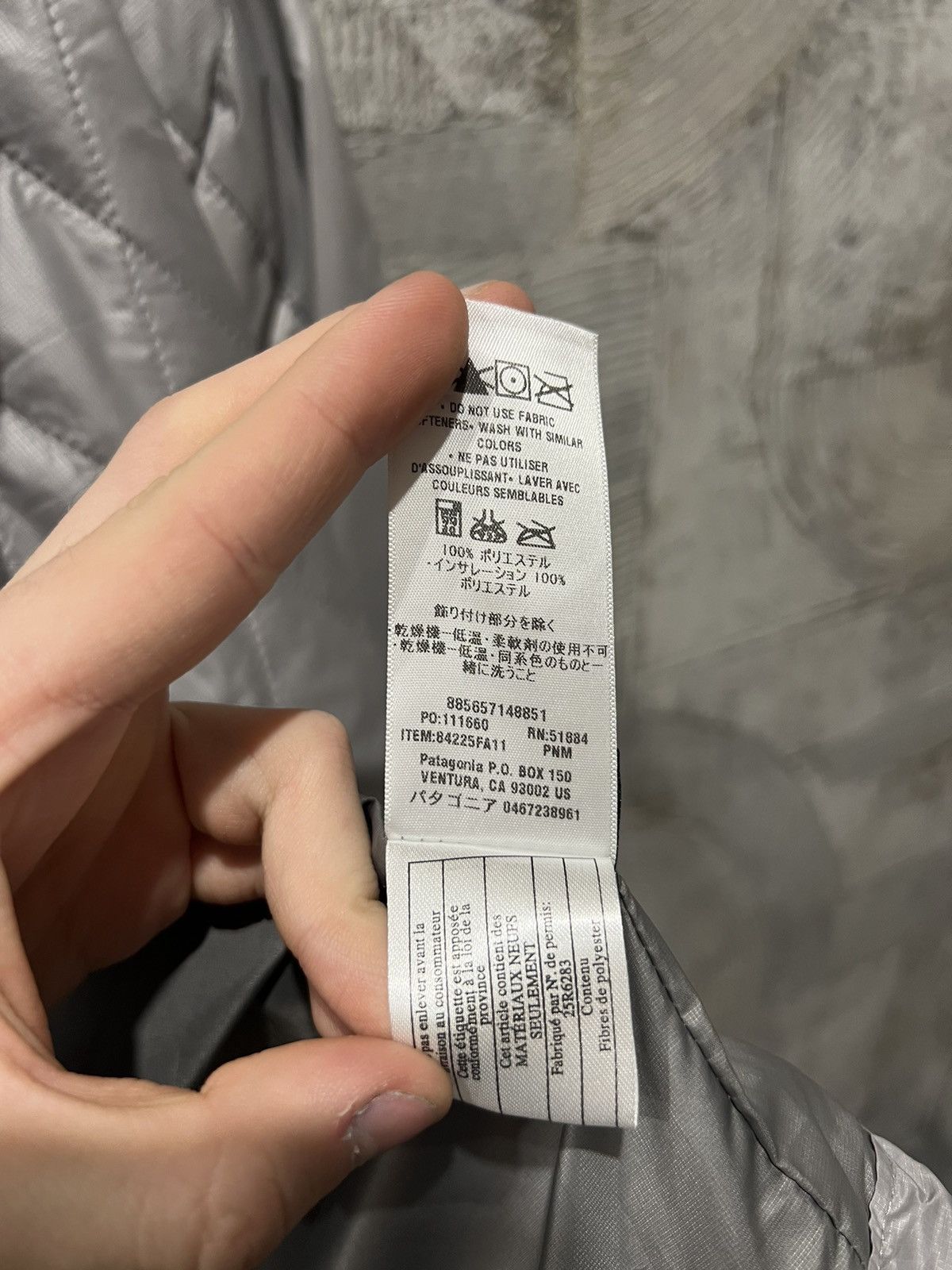 Patagonia Quilted Hoodie Nano Jacket L Teal Primaloft
