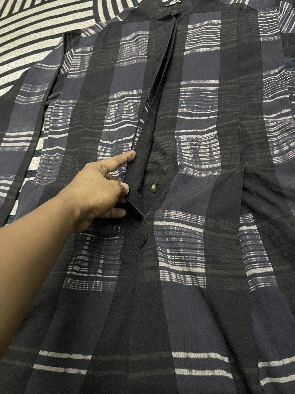 Issey Miyake 80s ISSEY MIYAKE PERMANENTE PLAID PATTERN JUMPSUITS RARE Size US M / EU 48-50 / 2 - 6 Thumbnail