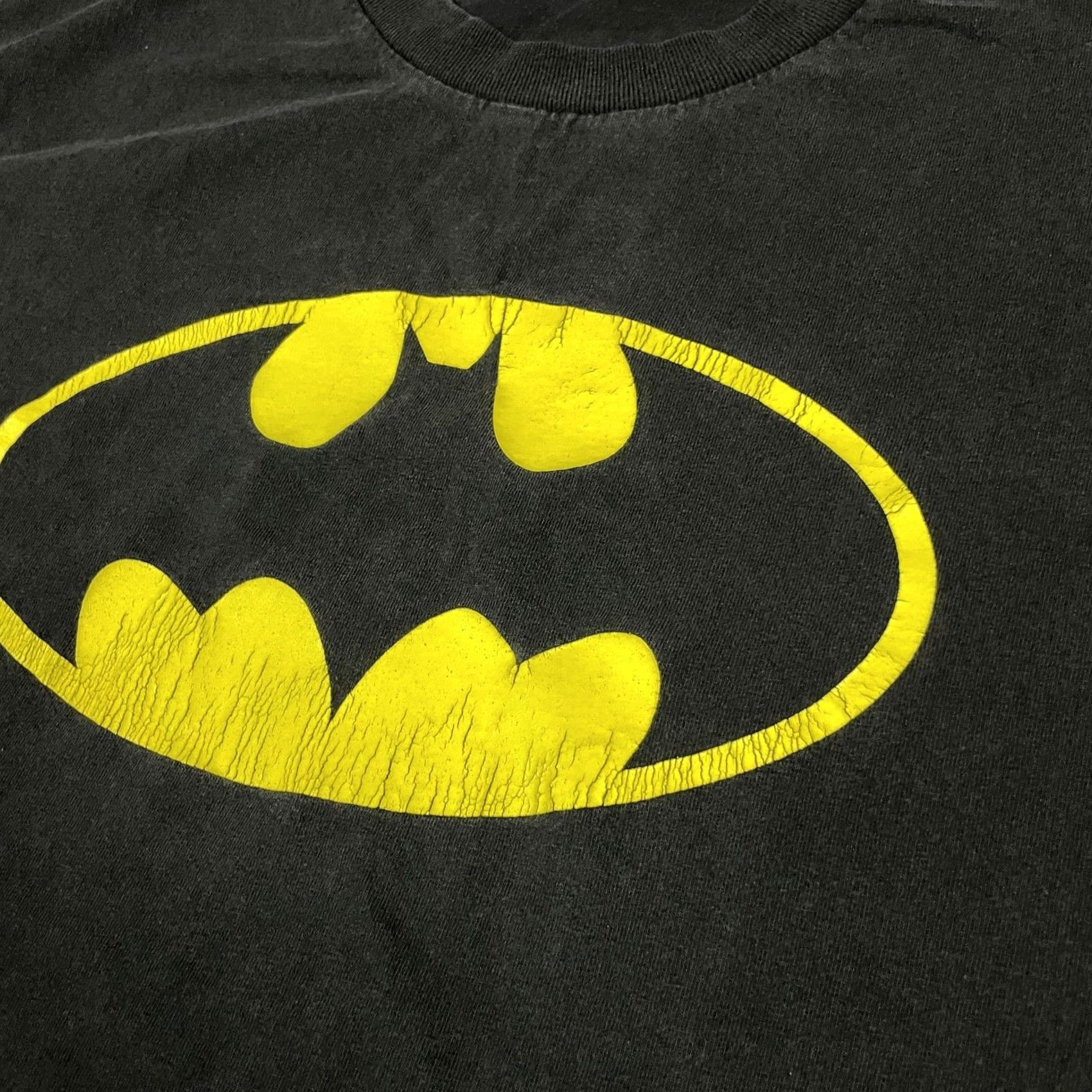 Logo 7 Batman T shirt Men’s Large Black Movie Tee Superhero DC Y2K Logo Graphic Short* Size US L / EU 52-54 / 3 - 4 Thumbnail