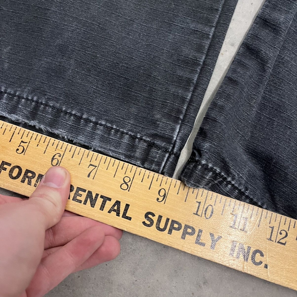 Dickies Vintage Y2K Dickies Carpenter Pants Black Faded Workwear 34 Size US 34 / EU 50 - 5 Thumbnail