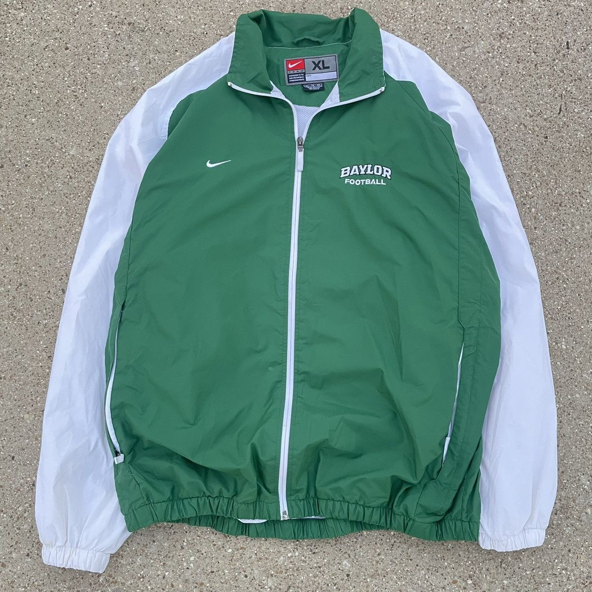 Nike Vintage Nike Baylor Bears Football Windbreaker Track Jacket Size US XL / EU 56 / 4 - 1 Thumbnail