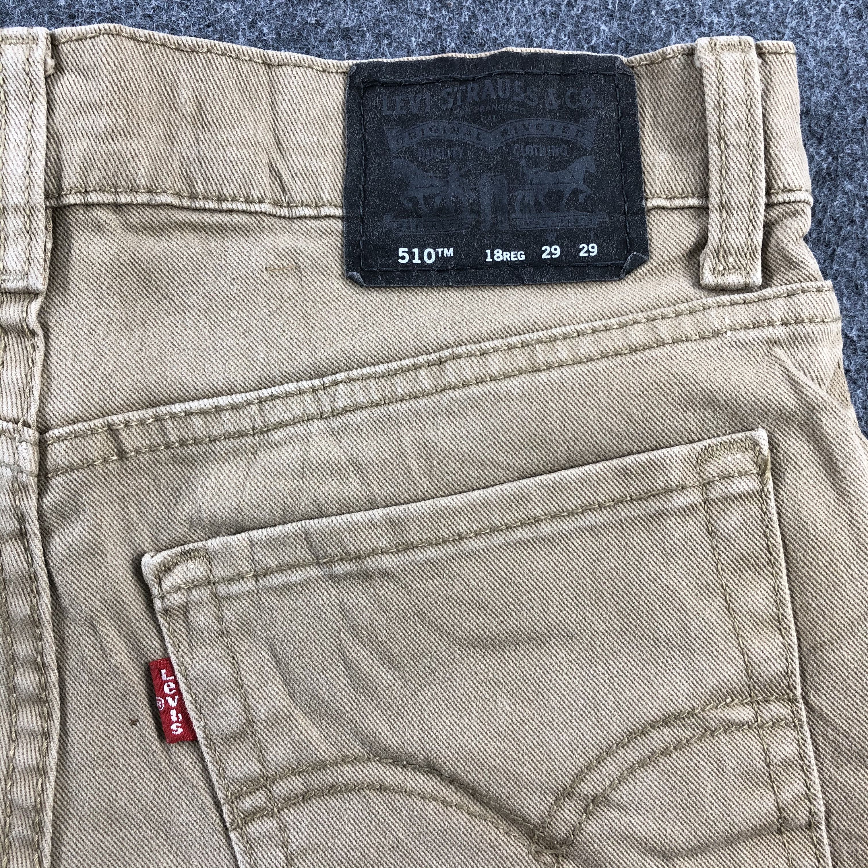 Levi's Vintage Levis 510 Jeans Skinny Denim-J1118 Size US 30 / EU 46 - 5 Thumbnail