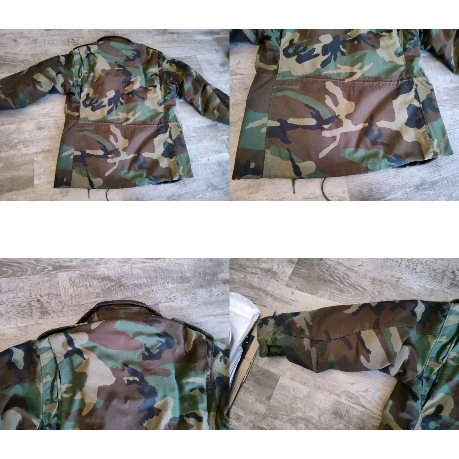 Vintage VINTAGE US ARMY Military Cold Weather Woodland Camo M65 Field Jacket Medium Size US L / EU 52-54 / 3 - 11 Thumbnail