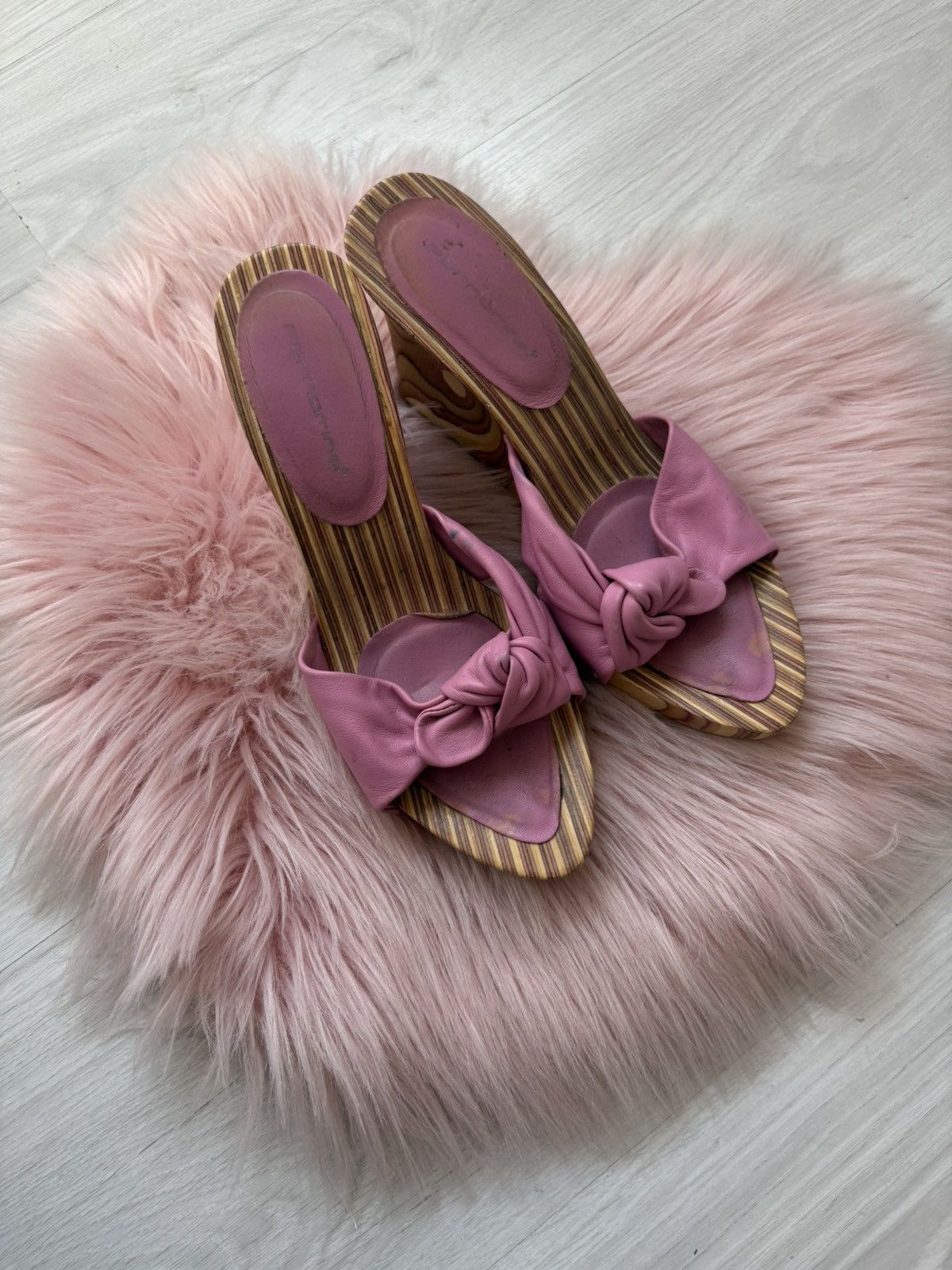 Vintage y2k Fornarina mules Size US 6 / IT 36 - 12 Thumbnail