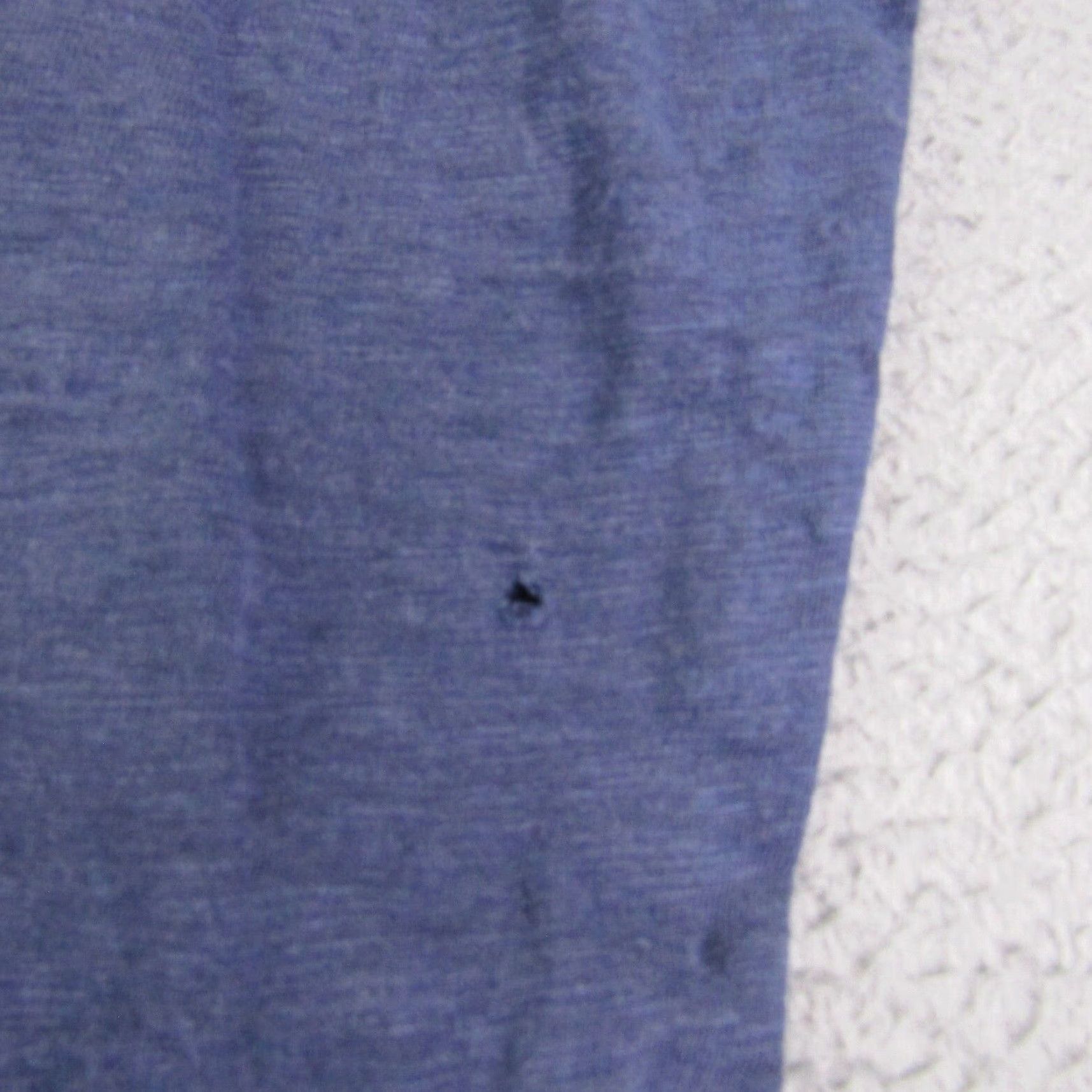 Vintage Cabelas Hoodie Womens Large Blue Distressed Thumbholes Funnel Neck Sweater Size L / US 10 / IT 46 - 4 Thumbnail