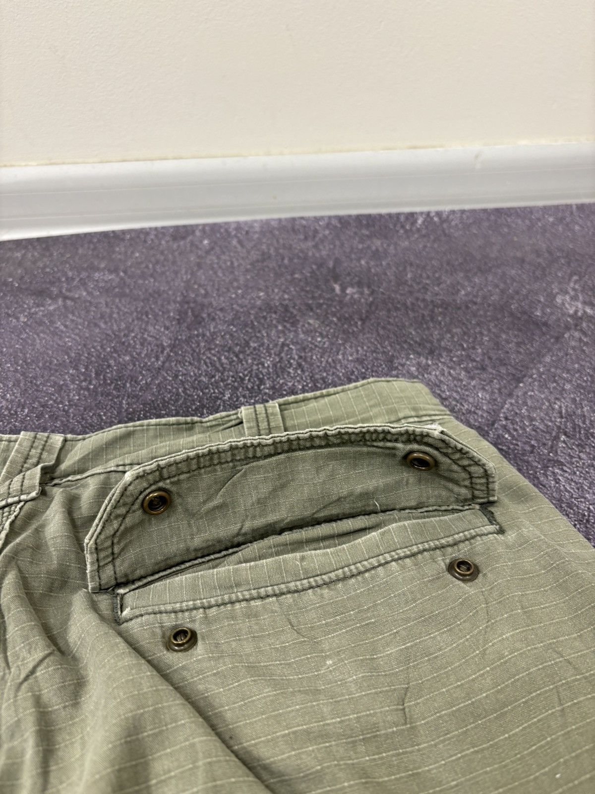 Carhartt Vintage Carhartt Aviation Olive Work Hype Cargo Pants Size US 34 / EU 50 - 8 Thumbnail