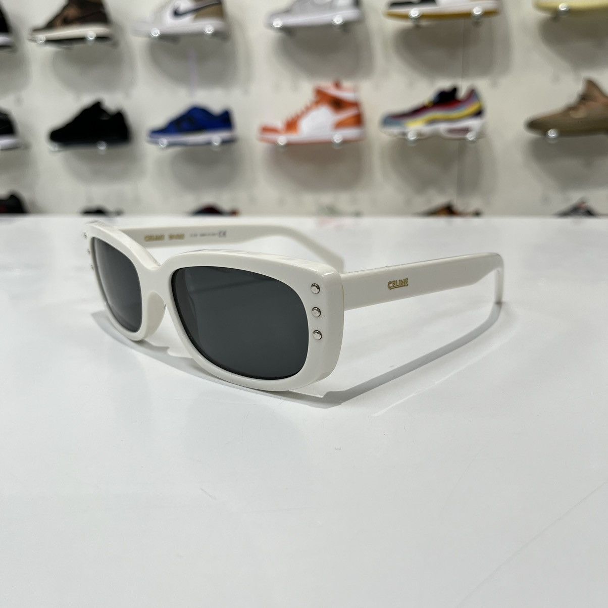 Celine Celine Sunglasses White Size ONE SIZE - 1 Thumbnail