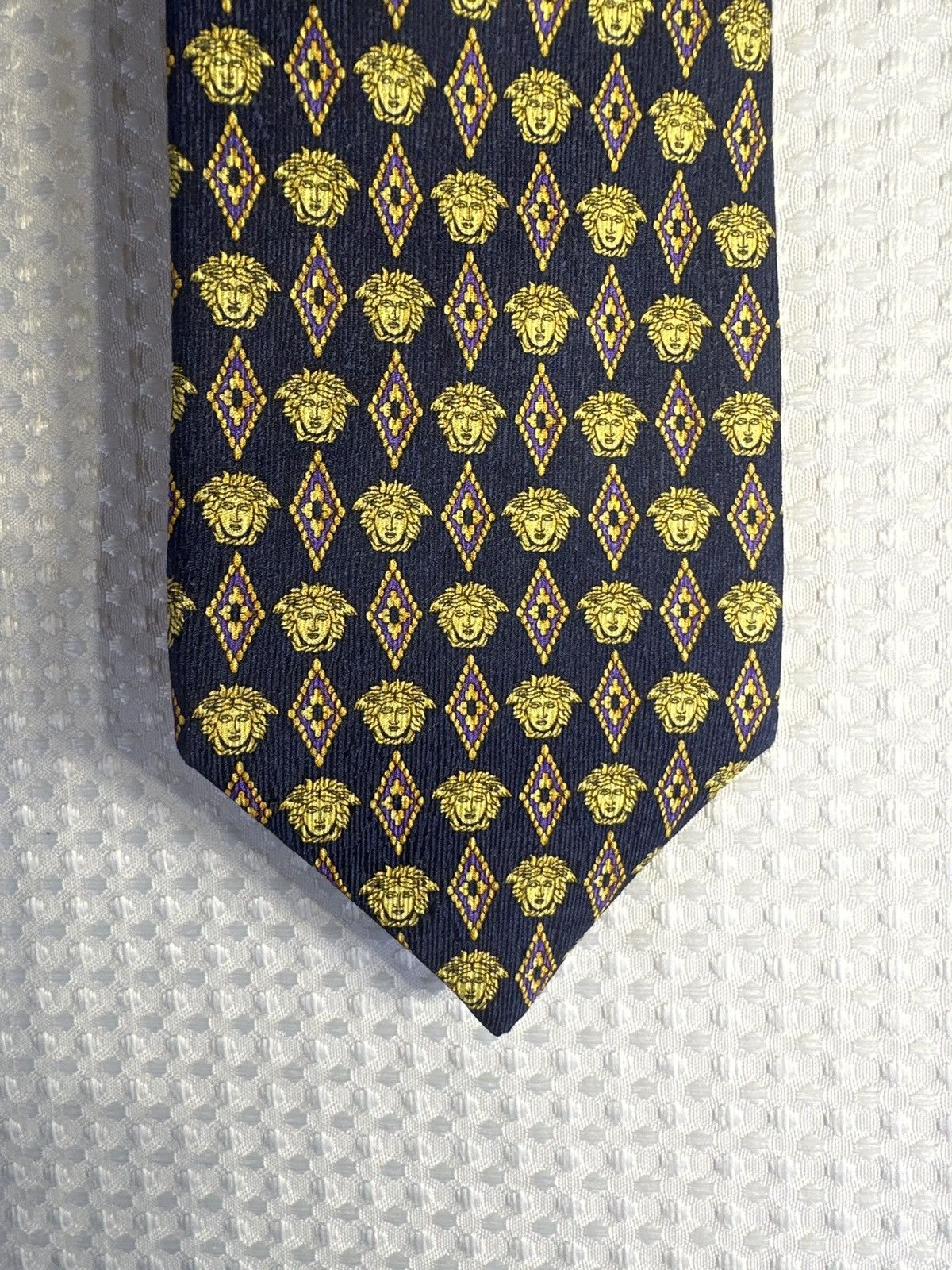 Versace Gianni Versace 100% Silk Italian Tie Size ONE SIZE - 1 Thumbnail