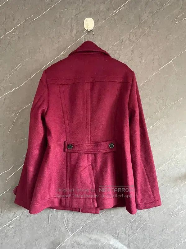Burberry Burberry Red Wool Ladies Coat. Size M / US 6-8 / IT 42-44 - 2 Thumbnail
