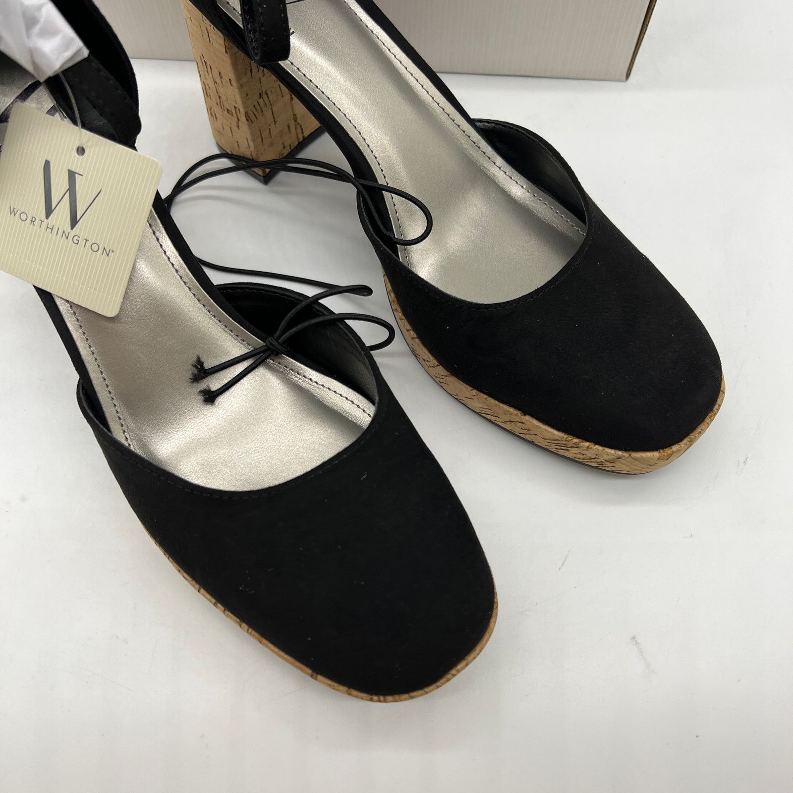 Other Worthington Womens Panama Block Heel Pumps 9 Size US 9 / IT 39 - 3 Thumbnail