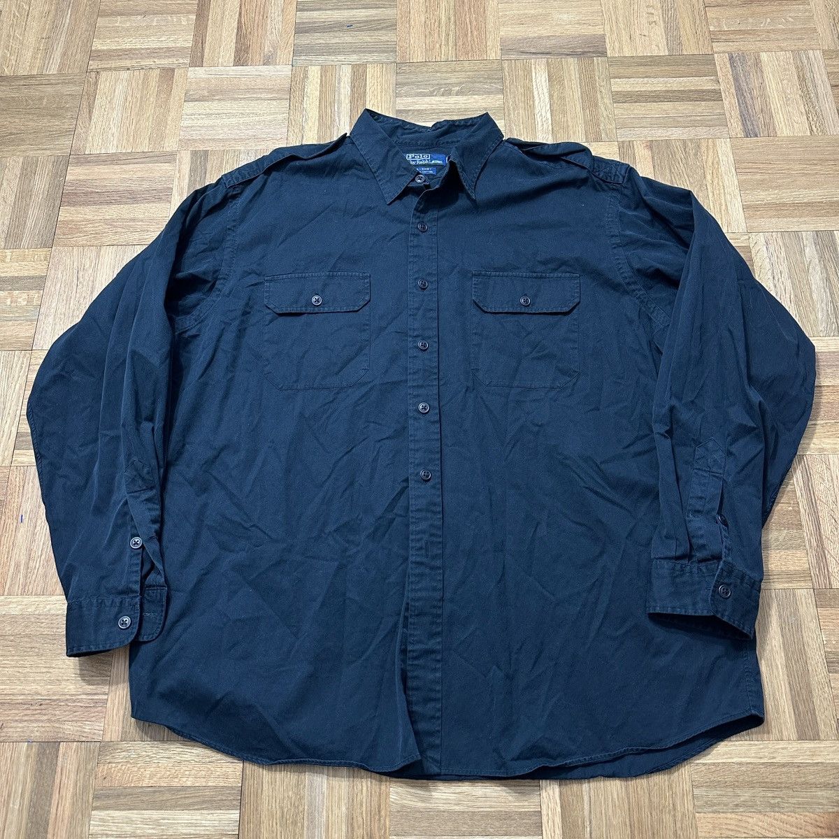 Polo Ralph Lauren Vintage Polo GI shirt Size US XXL / EU 58 / 5 - 1 Thumbnail