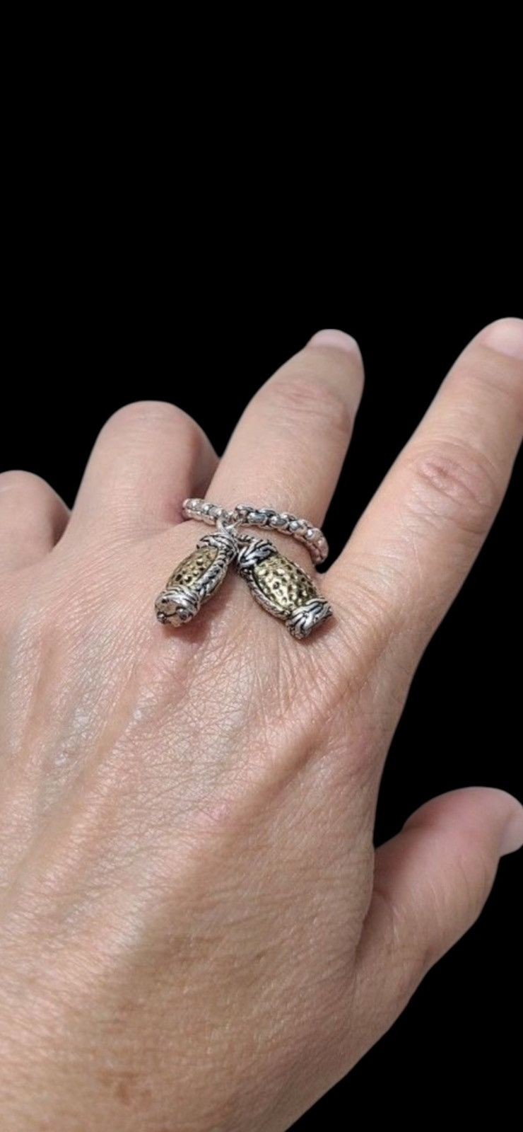 Jewelry The Twin Ember Ring Unisex in Silver, Women's
