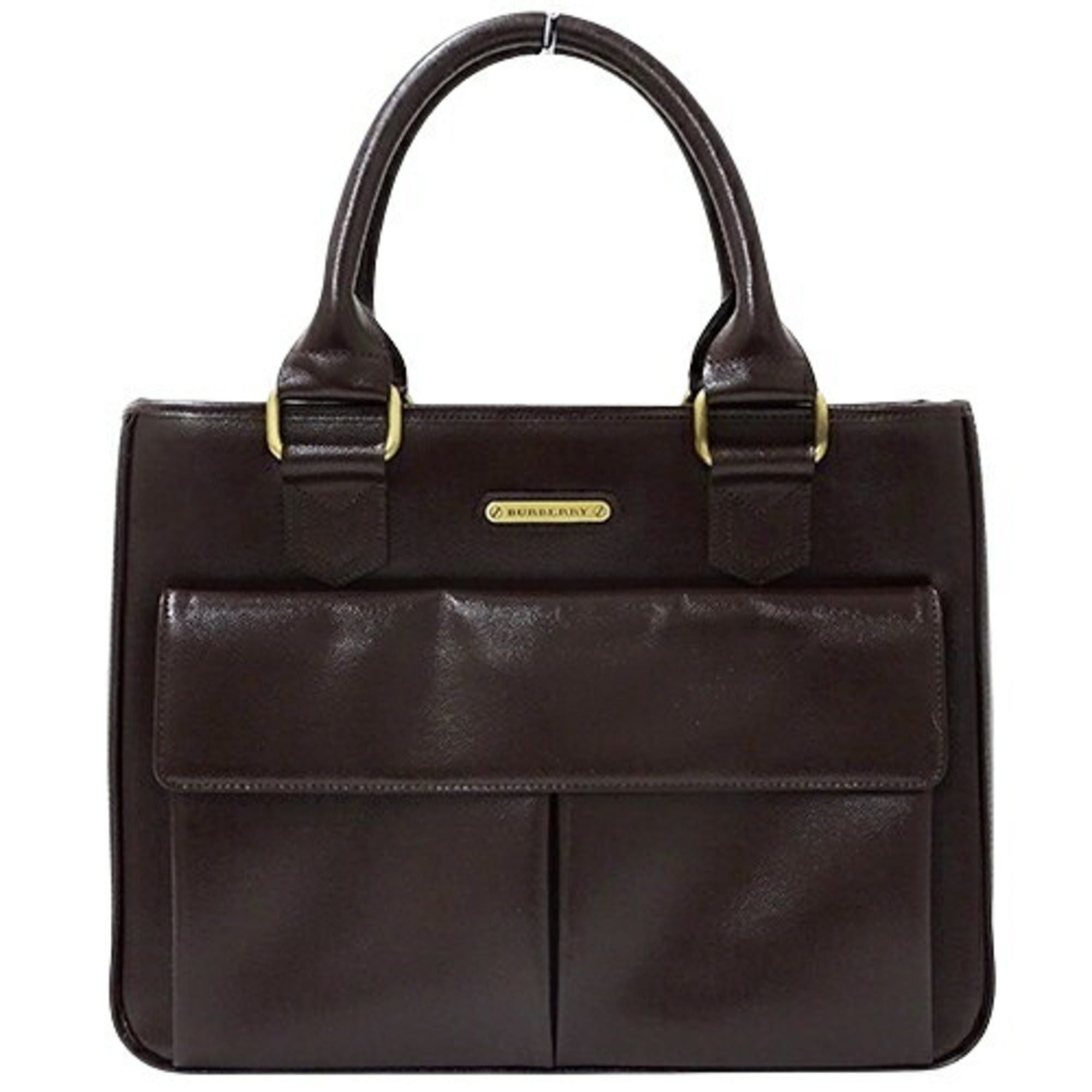 image of Burberry Bag Ladies Handbag Leather Brown, Women's