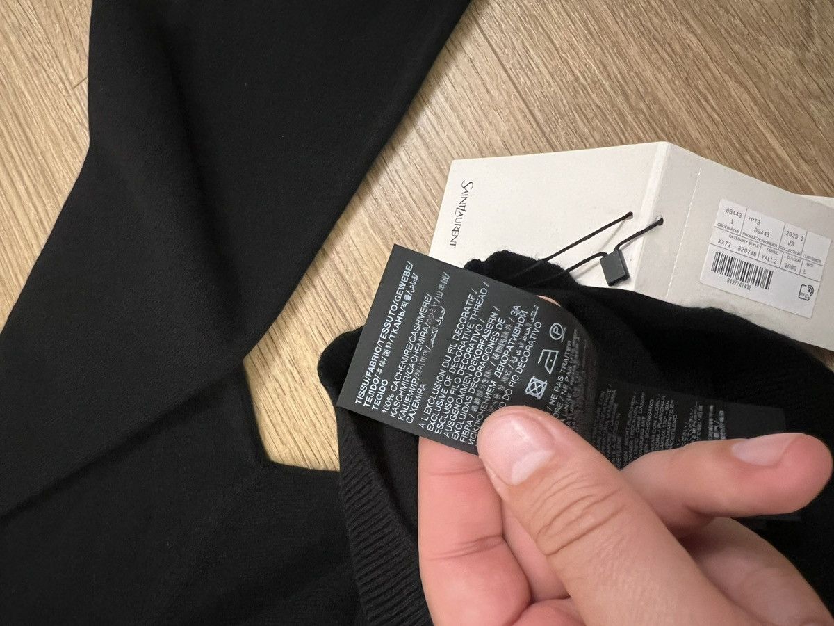 Saint Laurent Paris Saint Laurent Cassandre Turtleneck sweater in cashmere Size US L / EU 52-54 / 3 - 7 Thumbnail