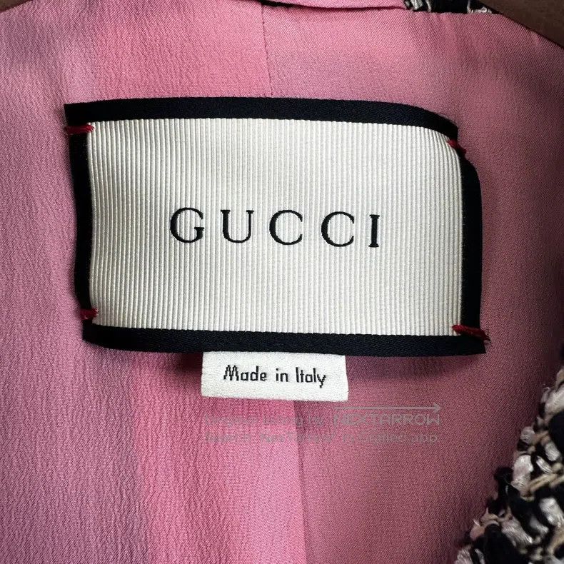 Gucci Gucci Double-breasted tweed wool blended coat Size XS / US 0-2 / IT 36-38 - 4 Thumbnail