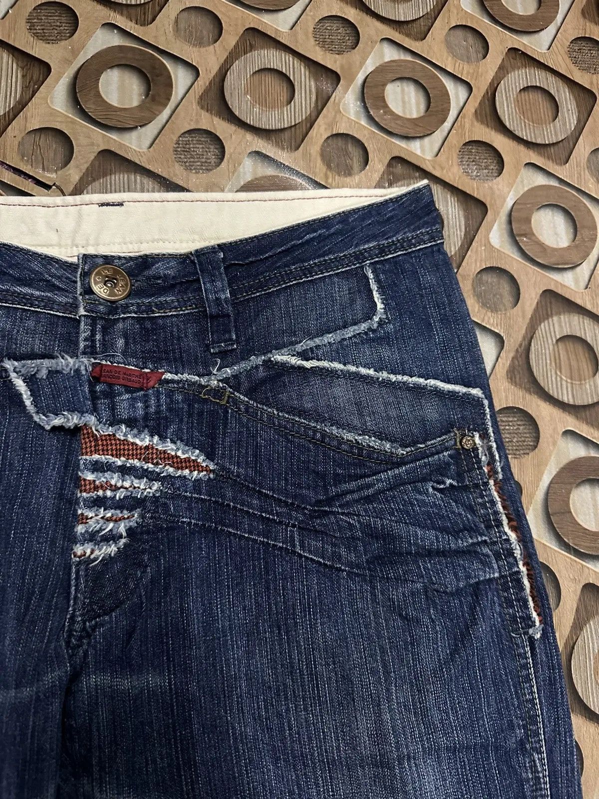 Marithe + Francois Girbaud GRAILS🔥 MARITHE FRANCOIS GIRBAUD JEANS VERY RARE DENIM PANTS Size US 33 - 5 Thumbnail