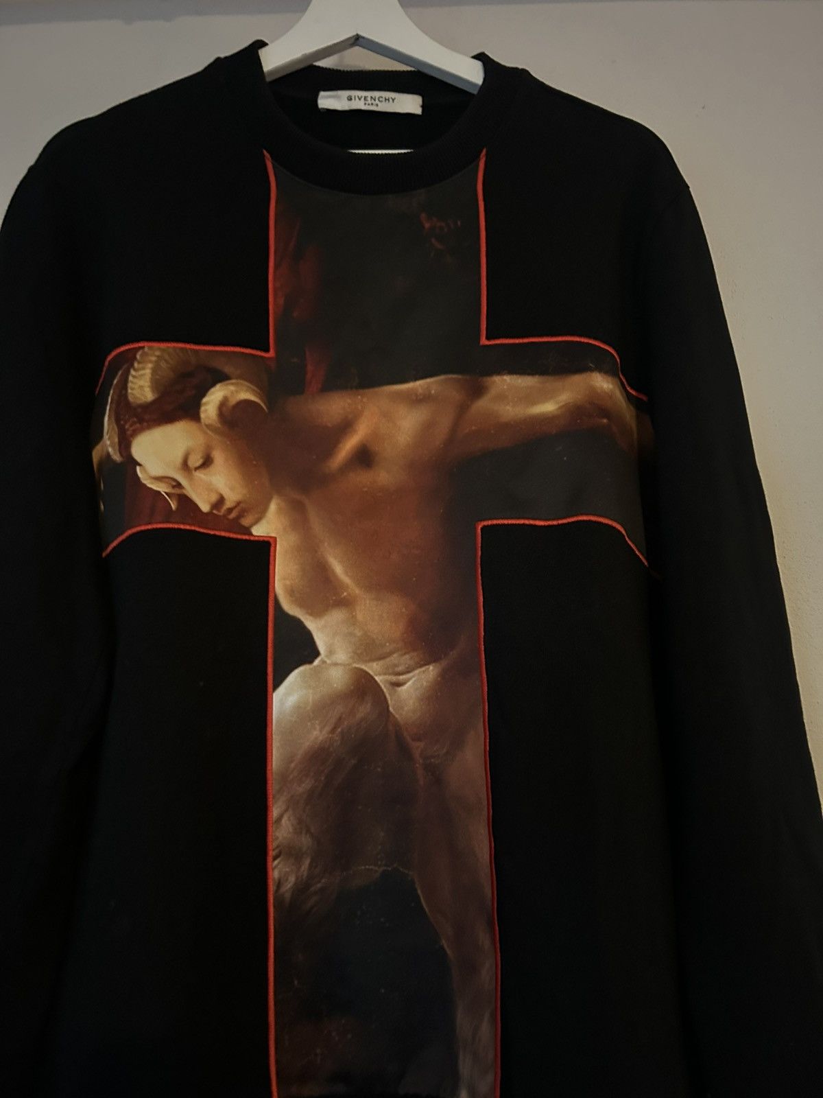 Givenchy Baroque Faun Cross Print Sweatshirt Size US M / EU 48-50 / 2 - 5 Thumbnail