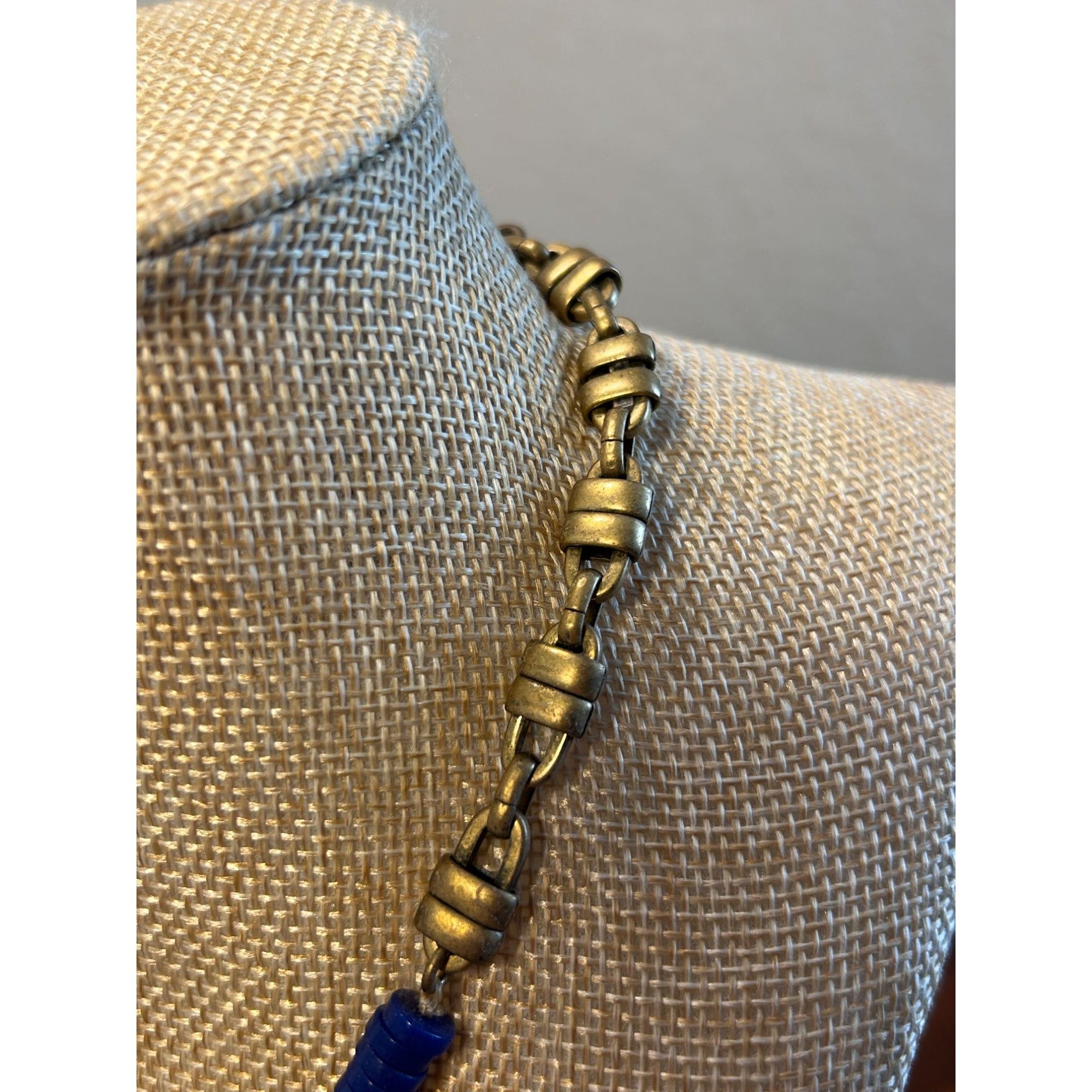 J.Crew J.Crew Multi-Color Crystal Metal Statement Necklace Size ONE SIZE - 4 Thumbnail