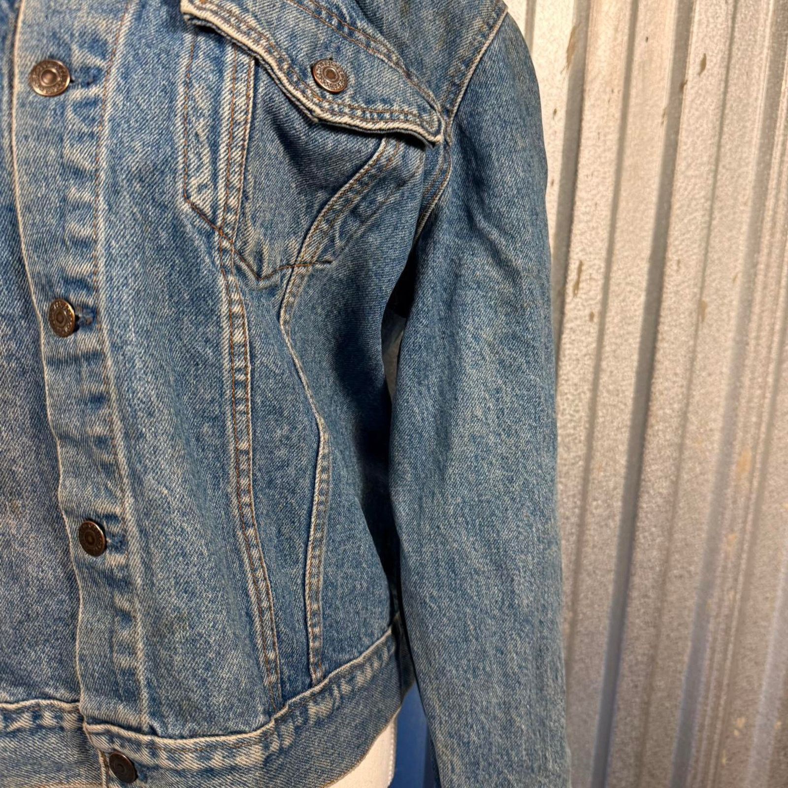 Levi's Levis true vintage denim jacket Size L / US 10 / IT 46 - 4 Thumbnail