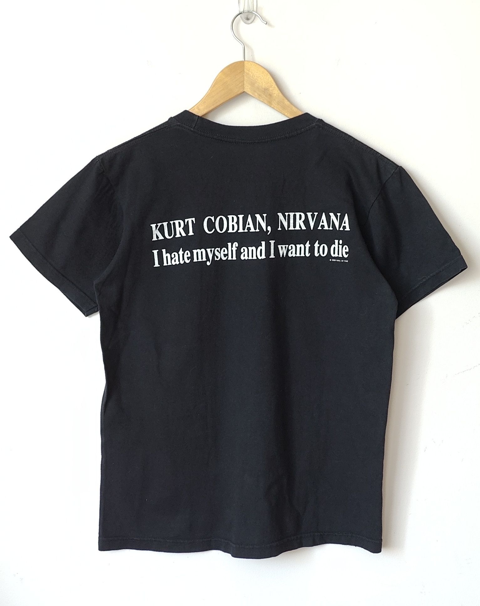 Nirvana × Vintage Kurt Cobain VTG 2007 Tribute Photo tshirt Official Nirvana Size US S / EU 44-46 / 1 - 5 Thumbnail